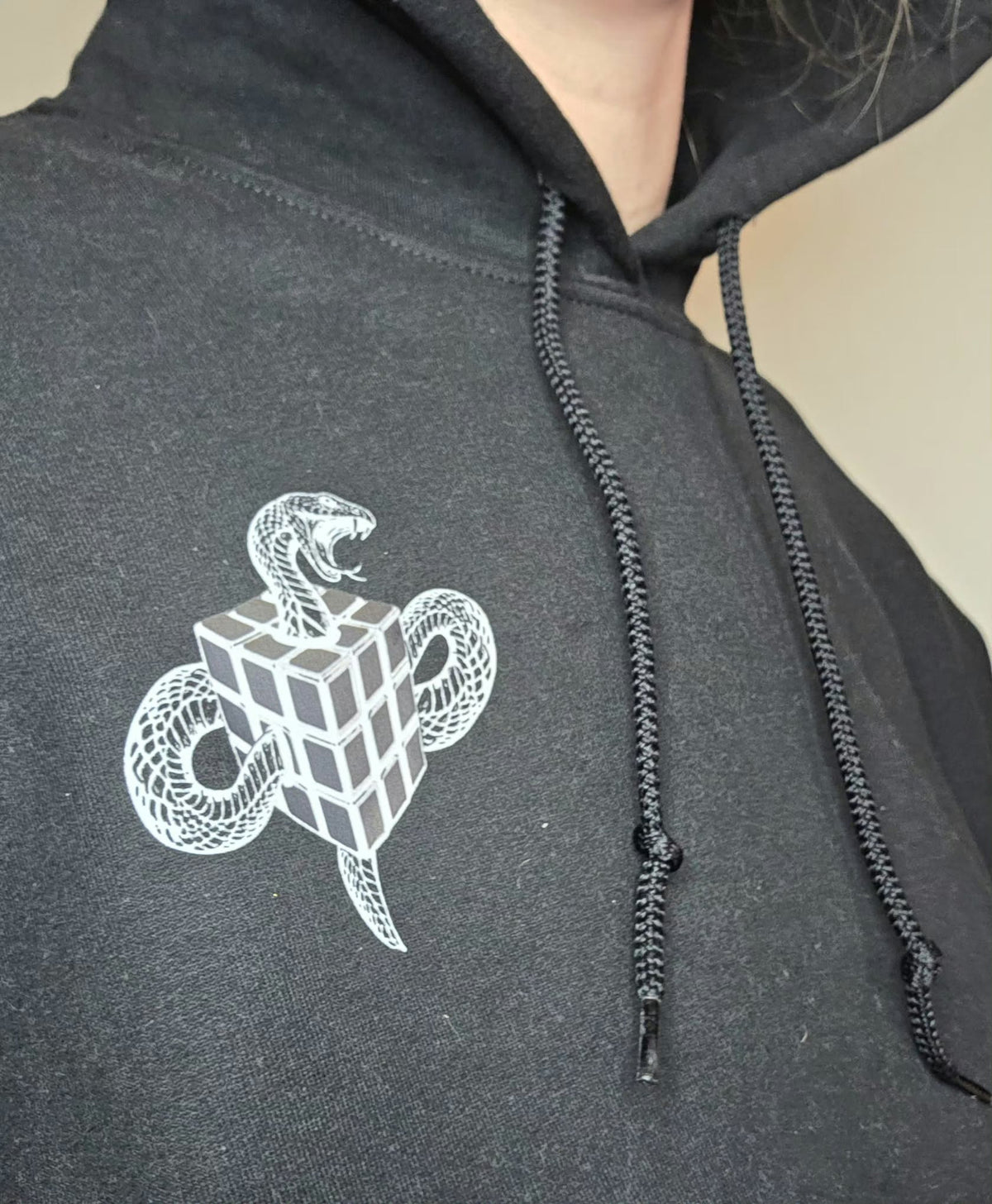 Snake Cubix Sweater Black