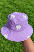 Daisy Lilac Bucket Hat